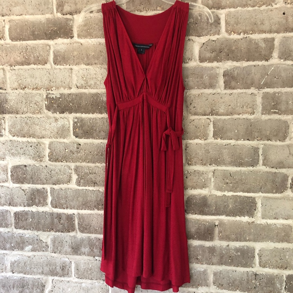 French Connection Red dress